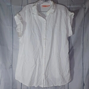 Evri short sleeve button-down shirt